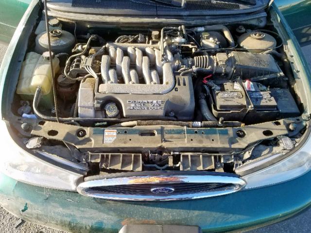 1FAFP66L4XK168383 - 1999 FORD CONTOUR SE GREEN photo 7