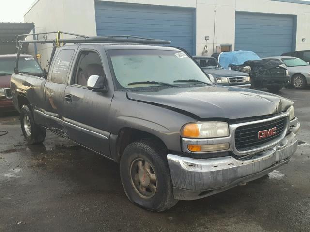 1GTEK19T0XE500742 - 1999 GMC NEW SIERRA GRAY photo 1