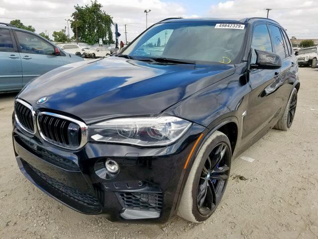 5YMKT6C57J0Y83680 - 2018 BMW X5 M BLACK photo 2