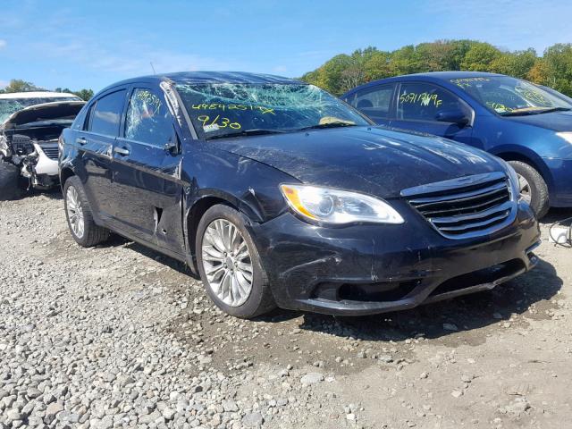 1C3BC2FG3BN520509 - 2011 CHRYSLER 200 LIMITE BLACK photo 1