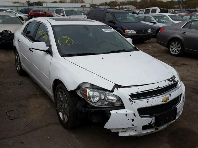 1G1ZD5EU1CF373501 - 2012 CHEVROLET MALIBU 2LT WHITE photo 1