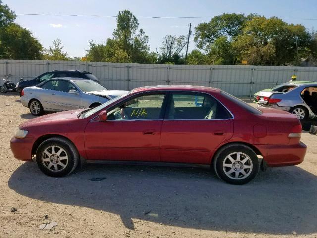 JHMCG56782C007031 - 2002 HONDA ACCORD SE MAROON photo 9