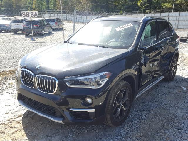 WBXHT3C38GP887806 - 2016 BMW X1 XDRIVE2 BLACK photo 2