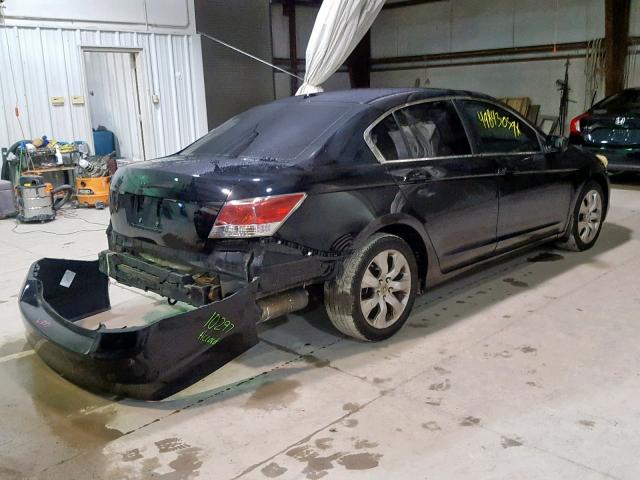 1HGCP25838A140067 - 2008 HONDA ACCORD EXL BLACK photo 4