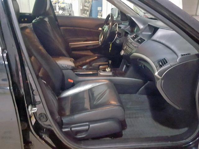 1HGCP25838A140067 - 2008 HONDA ACCORD EXL BLACK photo 5