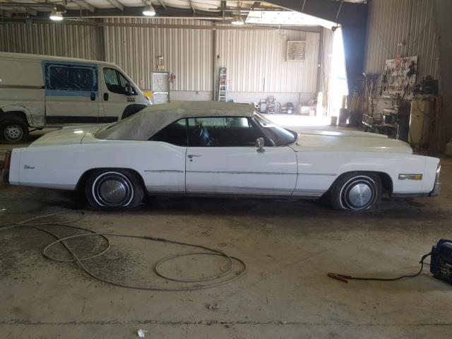 6L67S5Q249227 - 1975 CADILLAC SEVILLE WHITE photo 9