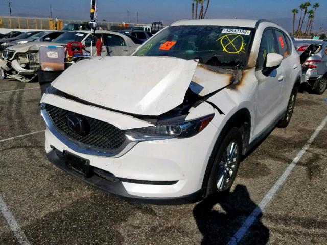 JM3KFBBM6J0352771 - 2018 MAZDA CX-5 SPORT WHITE photo 2