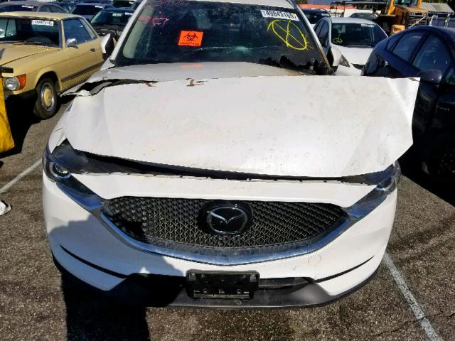 JM3KFBBM6J0352771 - 2018 MAZDA CX-5 SPORT WHITE photo 7