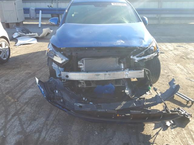 KMHC85LC2JU065267 - 2018 HYUNDAI IONIQ LIMI BLUE photo 7