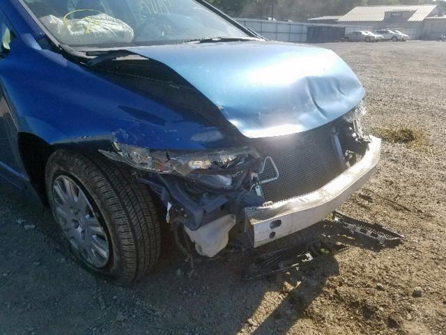 2HGFA1F39AH506018 - 2010 HONDA CIVIC VP BLUE photo 9