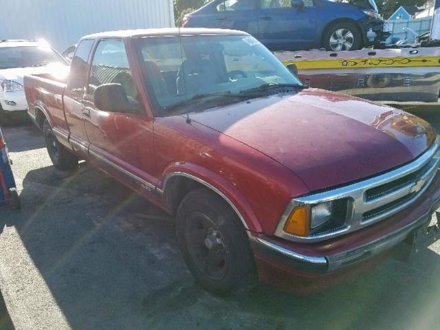 1GCCS19X6V8119242 - 1997 CHEVROLET S TRUCK S1 BURGUNDY photo 1