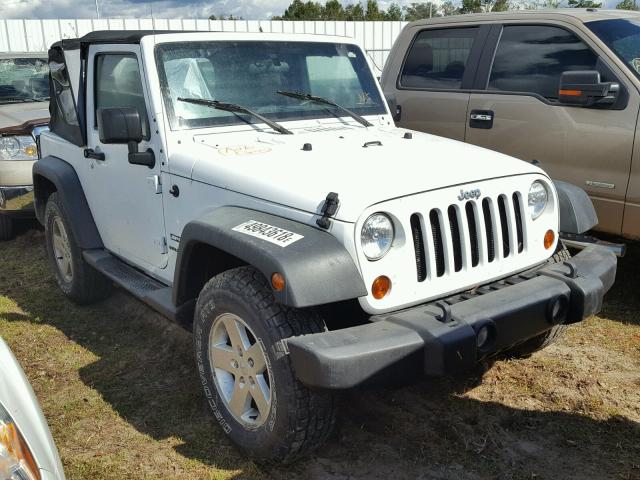 1J4GA2D1XBL577754 - 2011 JEEP WRANGLER S WHITE photo 2