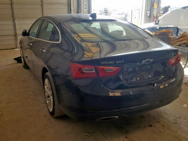 1G1ZE5SX2JF210431 - 2018 CHEVROLET MALIBU PRE BLACK photo 3