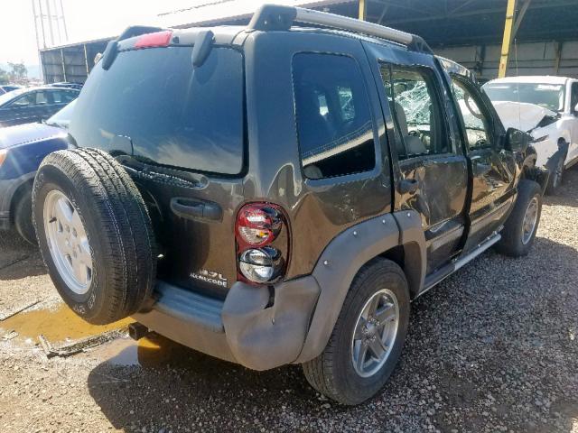 1J4GL38K65W616667 - 2005 JEEP LIBERTY RE GRAY photo 4