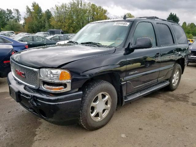 1GKEK63U46J146667 - 2006 GMC YUKON DENA BLACK photo 2