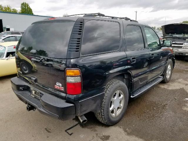 1GKEK63U46J146667 - 2006 GMC YUKON DENA BLACK photo 4