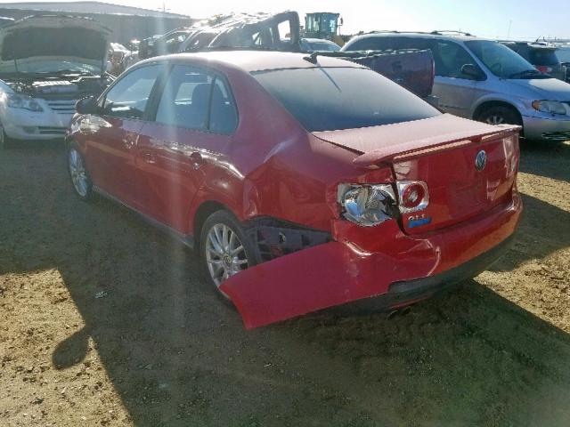 3VWWJ71K57M002797 - 2007 VOLKSWAGEN JETTA GLI RED photo 3