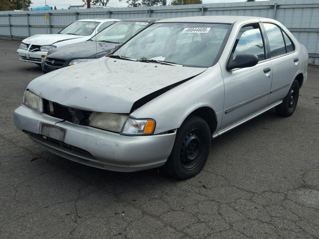 1N4AB41D8TC748236 - 1996 NISSAN SENTRA E SILVER photo 2