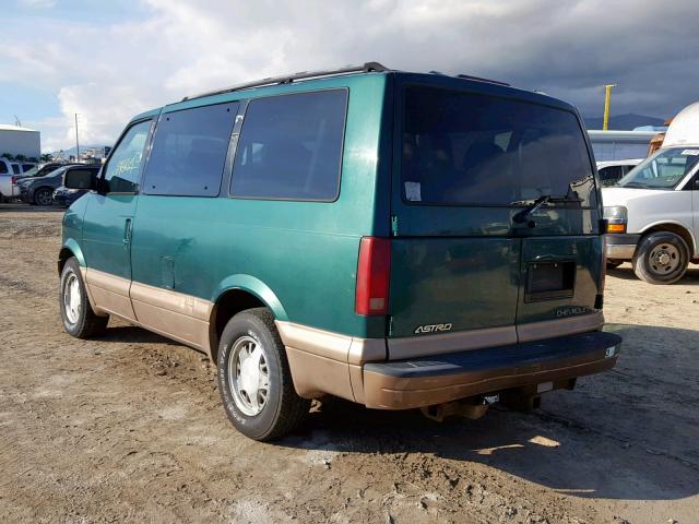 1GNDM19W3YB140196 - 2000 CHEVROLET ASTRO GREEN photo 3