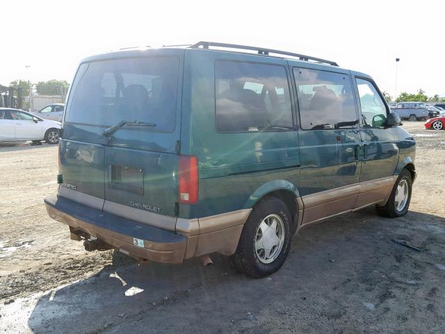 1GNDM19W3YB140196 - 2000 CHEVROLET ASTRO GREEN photo 4