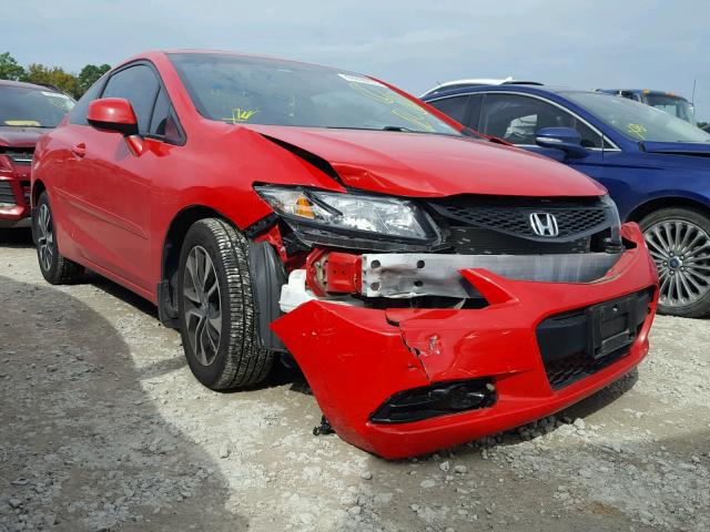 2HGFG3B05DH522405 - 2013 HONDA CIVIC EXL RED photo 1