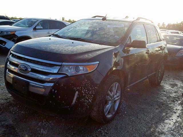 2FMDK3KC0DBB21275 - 2013 FORD EDGE LIMIT BLACK photo 2