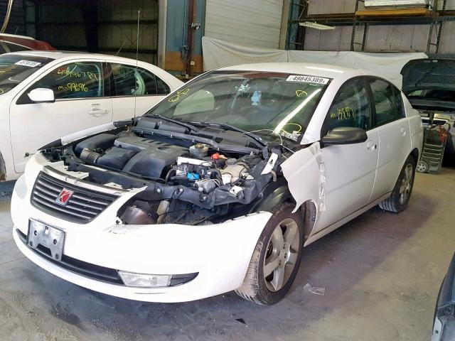 1G8AL55F56Z115214 - 2006 SATURN ION LEVEL WHITE photo 2