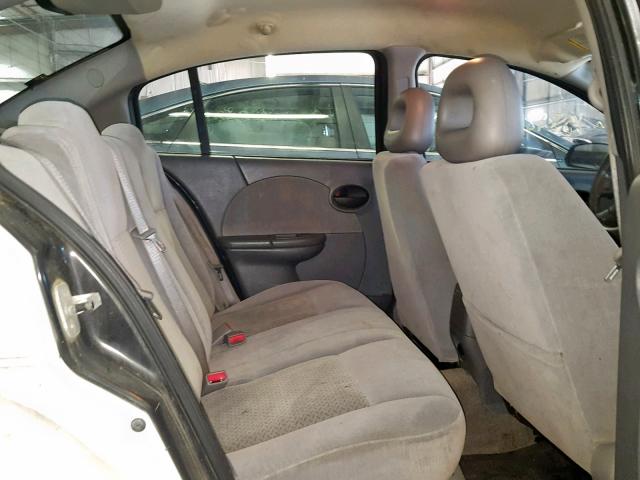 1G8AL55F56Z115214 - 2006 SATURN ION LEVEL WHITE photo 6