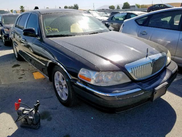1LNHM84W07Y626353 - 2007 LINCOLN TOWN CAR E BLACK photo 1