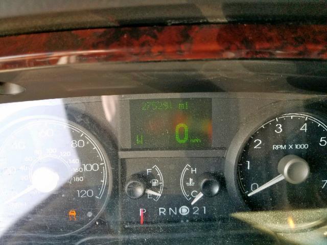 1LNHM84W07Y626353 - 2007 LINCOLN TOWN CAR E BLACK photo 8