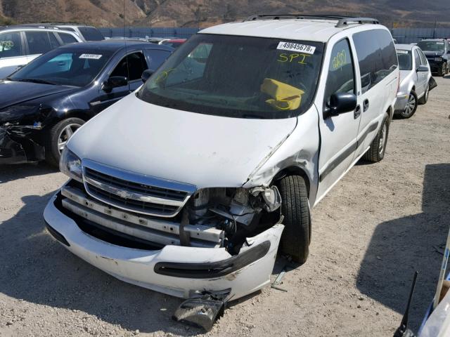 1GNDX03E53D241173 - 2003 CHEVROLET VENTURE WHITE photo 2