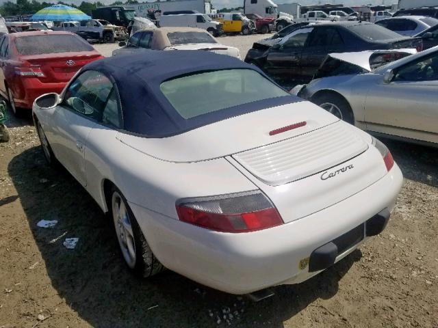 WP0CA2996YS652127 - 2000 PORSCHE 911 CARRER WHITE photo 3