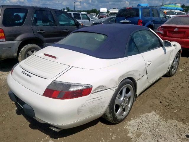 WP0CA2996YS652127 - 2000 PORSCHE 911 CARRER WHITE photo 4