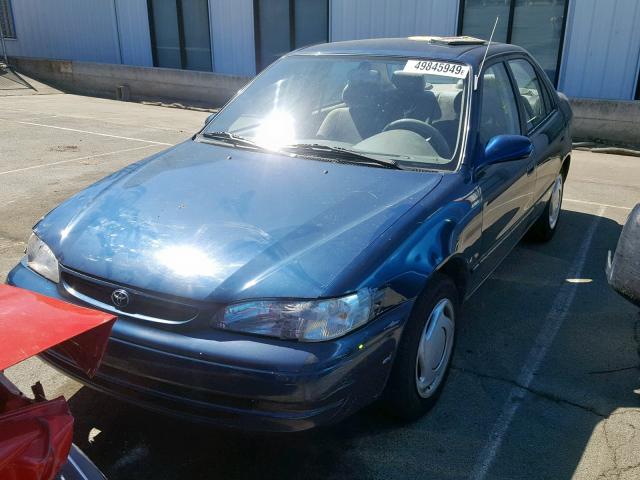 1NXBR18E7WZ032641 - 1998 TOYOTA COROLLA VE TEAL photo 2