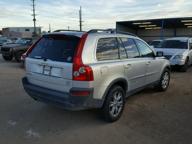 YV1CZ852951196012 - 2005 VOLVO XC90 V8 GRAY photo 4