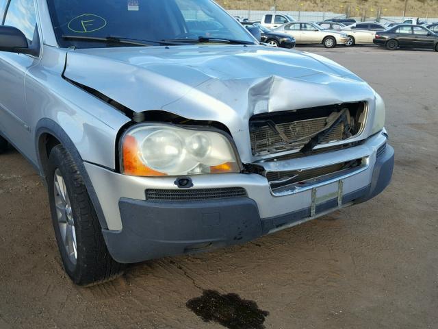 YV1CZ852951196012 - 2005 VOLVO XC90 V8 GRAY photo 9