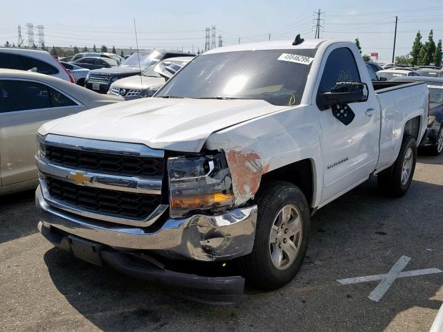 1GCNCREC1JZ107415 - 2018 CHEVROLET SILVERADO WHITE photo 2