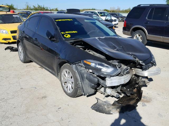 1C3CDFBB4ED845280 - 2014 DODGE DART SXT BLACK photo 1