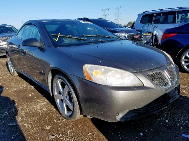 1G2ZH361874161348 - 2007 PONTIAC G6 GT GRAY photo 1