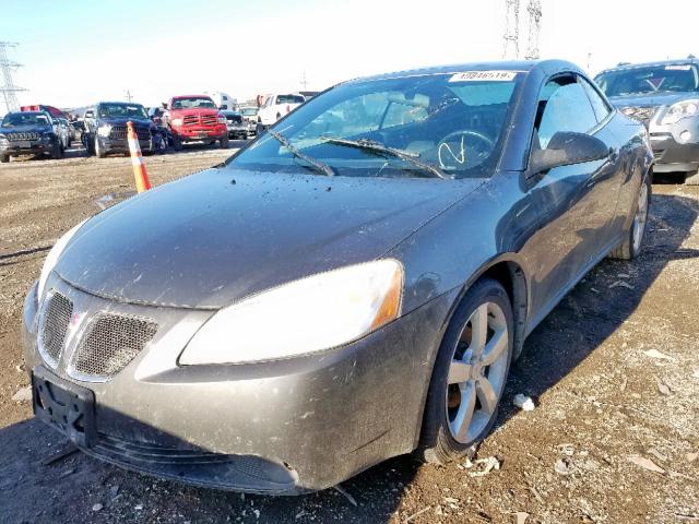 1G2ZH361874161348 - 2007 PONTIAC G6 GT GRAY photo 2