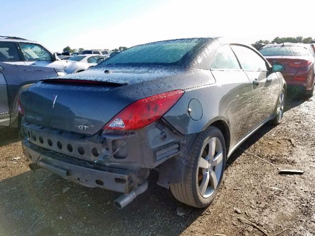 1G2ZH361874161348 - 2007 PONTIAC G6 GT GRAY photo 4