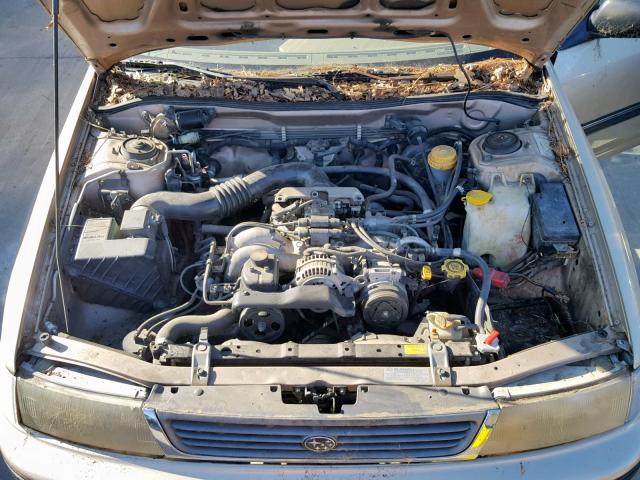 4S3BJ6336P7958561 - 1993 SUBARU LEGACY L GOLD photo 7