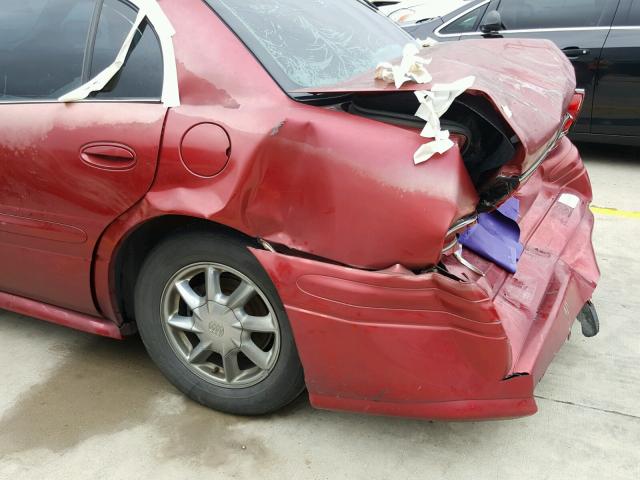 1G4HR54K84U167735 - 2004 BUICK LESABRE LI MAROON photo 10