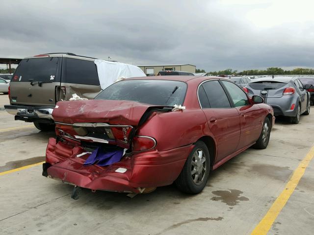 1G4HR54K84U167735 - 2004 BUICK LESABRE LI MAROON photo 4