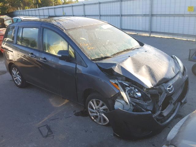 JM1CW2BL1D0151045 - 2013 MAZDA 5 GRAY photo 1