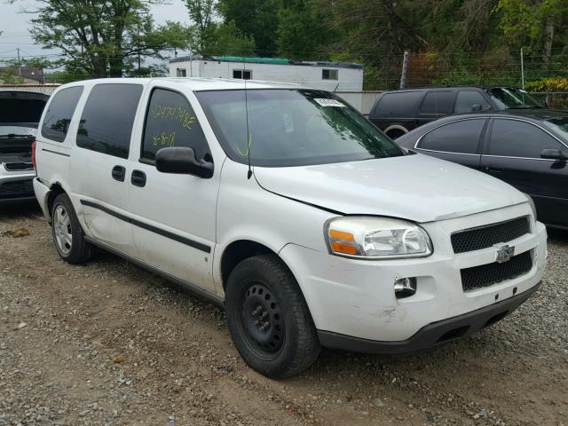 1GNDV23LX6D210067 - 2006 CHEVROLET UPLANDER L WHITE photo 1