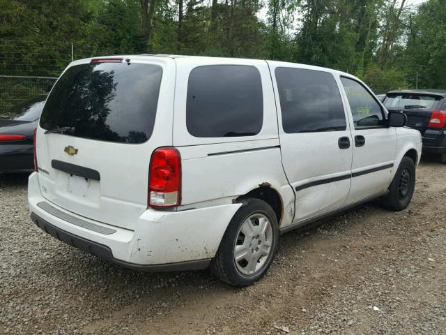 1GNDV23LX6D210067 - 2006 CHEVROLET UPLANDER L WHITE photo 4