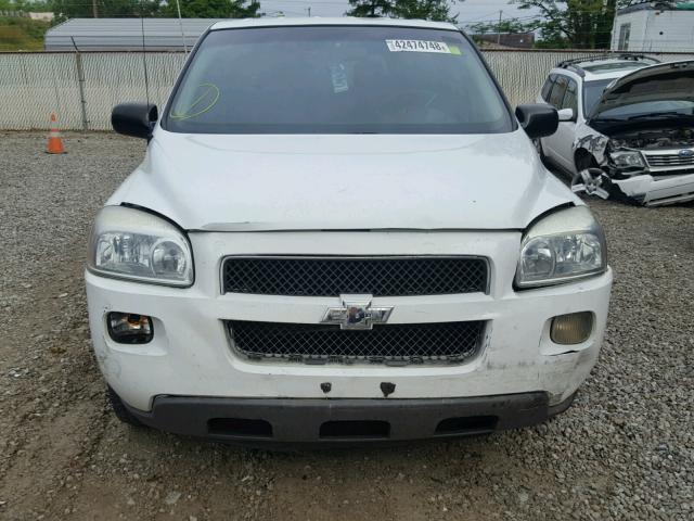 1GNDV23LX6D210067 - 2006 CHEVROLET UPLANDER L WHITE photo 9