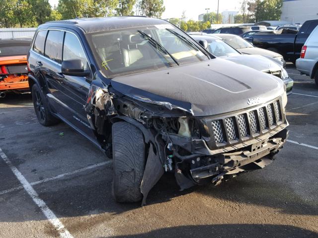 1C4RJEAG7CC363606 - 2012 JEEP GRAND CHER BLACK photo 1