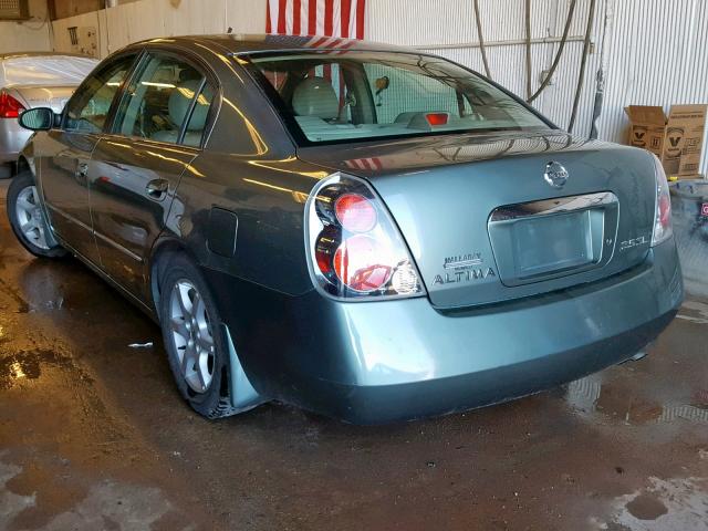 1N4AL11D35N918828 - 2005 NISSAN ALTIMA S GREEN photo 3